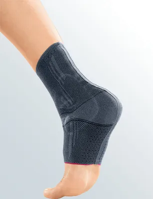 Produktbild von Levamed Sprunggelenkbandage,silber,Gr.I,