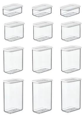 Produktbild von Mepal - Lebensmittelbehälter 12-teiliges Set Modula - 14,775 l - White