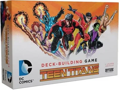 Zdjęcie produktu dla DC Deck-Building Game: Gra karciana Teen Titans - Gra planszowa - Język angielski
