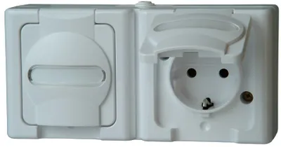 Zdjęcie produktu dla Kopp 131202003, CEE 7/3, 2 moduł(y), CEE 7/4, Biały, 250 V, 16 A