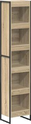 Zdjęcie produktu dla Regał na książki vidaXL Sonoma 40 x 30 x 189,5 cm z materiału drewnopochodnego