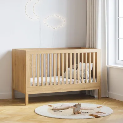Produktbild von Petite Amélie Babybett Japandi - 60 x 120 cm | Natur