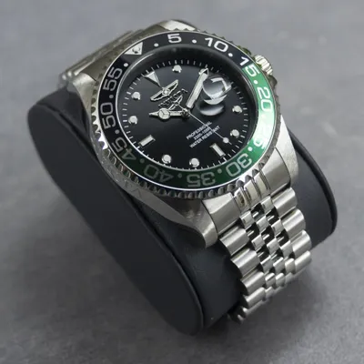 Produktbild von Invicta Pro Diver 48387 Herren Uhr - Quartz Bewegung - Edelstahl mit schwarzem Zifferblatt - 47 mm