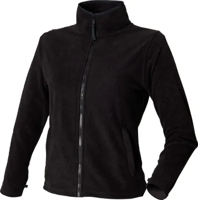 Immagine prodotto di Henbury giacca in micropile da donna / giacca in pile RW679 (L) (Nero)