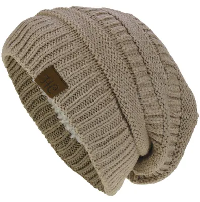 Produktbild von Harrys-Collection Damen Beanie gefüttert Wintermütze Strstr, beige
