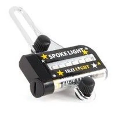 Image de éclairage de roue 7 LEDs batterie 11 cm noir