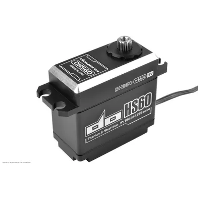 Produktbild von Doyono Brushless Servo HV CNC Alugehäuse 60.0kg/0.068sec @8.4V