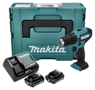 Produktbild von Makita DF 333 DSAJ Akku Bohrschrauber 12 V max. 30 Nm + 2x Akku 2,0 Ah + Ladegerät + Makpac