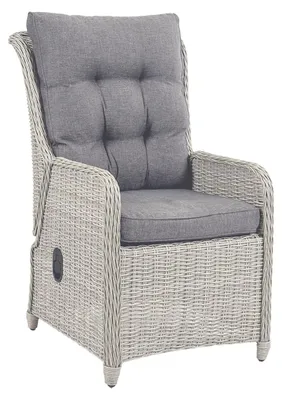Produktbild von Verstellbarer Gartenstuhl | Dublin | Mystic Grau  | Rattan | 2er Set