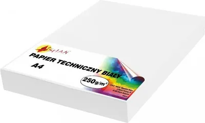 Image de Papier technique A4 blanc 250g 100 feuilles