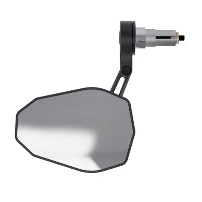 Image de HIGHSIDER pro Rétroviseur d'extrémité de guidon Compatible avec Victory-Slim Evo Short Noir (1pc)