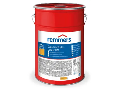 Produktbild von Remmers Dauerschutz-Lasur UV kiefer (RC-270) 20 l, Holzlasur