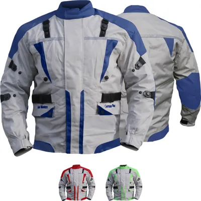Produktbild von Textilien Jacke Motorradjacke Kombigeeignet jacke GW309J, Größe:54/XL, Farbe:Blau