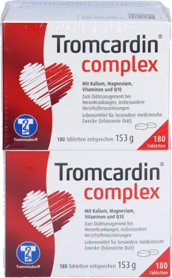 Produktbild von Tromcardin complex Tabletten bei Herzerkrankungen, 360 St. Tabletten