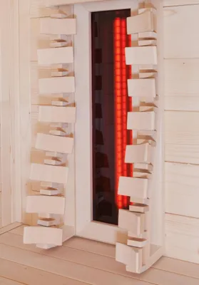 Obrázek produktu pro Ergonomická zádová opěrka pro infrazářič VitaMy 350 W, lípa