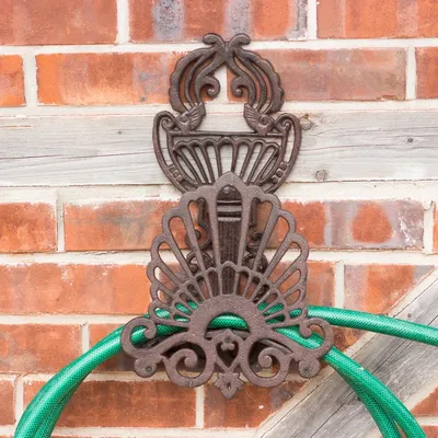 Produktbild von Schlauchhalter, Halterung, für den Gartenschlauch, im Jugendstil, Gartenschlauch
