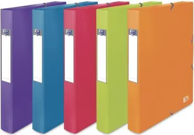 Obrázek produktu pro Elba 400006525, 300 listy, Modrá, Zelená, Oranžová, Růžová, Purpurová, Polypropylen (PP), 24 x 32, 4 cm
