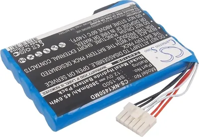 Produktbild von TECHTEK Akku Kompatibel mit [Nihon Kohden] ECG-1400, ECG-1450, ECG-1500, ECG-1500K, ECG-1510, ECG-1530, ECG-1550, ECG-1550K, ECG-1550P, ECG-1560 Erse