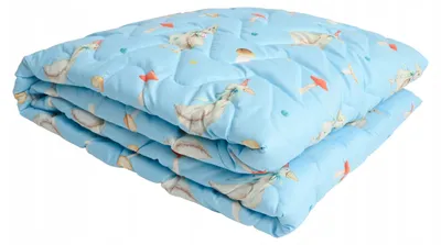 Produktbild von Textom Leichte Sommer-Bettdecke 160x200 Entenmuster Kinder