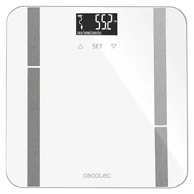 Produktbild von Cecotec 04088, Elektronische Personenwaage, 180 kg, 100 g, Weiß, 5 kg, kg / lb