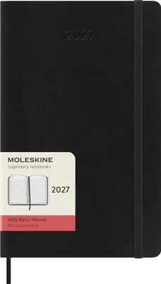 Image de MOLESKINE 8056999279394 MOLESKINE Buchkalender 2027 schwarz, 1 St.