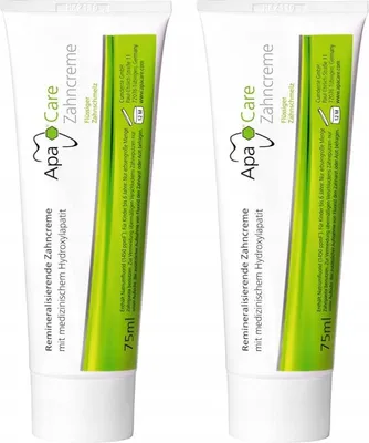 Produktbild von Apacare | Zahnpasta - Zahncreme Remineralisierend - 75 Ml - Fluor - Schutzschicht - Zahnschmelz - Kariesabwehr