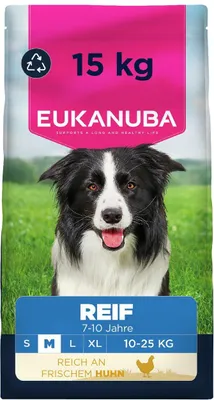 Productafbeelding van EUKANUBA Adult Medium droogvoer, rijk aan vers kippenvlees, 15 kg