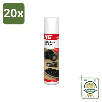 Produktbild von 20 x HG Druckluftreiniger - 400 ml - Vorratspackung - 20 Stücke