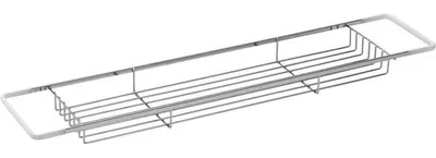 Image de Support mural pour barre de douche, argent, 45 x 650 x 135 mm