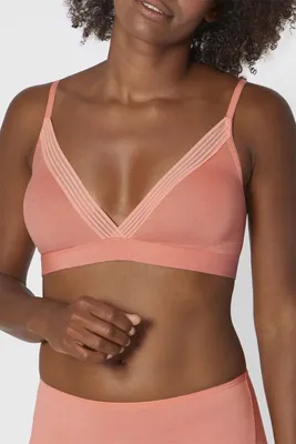 Produktbild von Sloggi Wow Embrace Bralette BH Ohne Bügel, Farbe: Orange (Light Combination), Größe: S