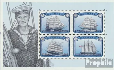 Produktbild von Briefmarken Dänemark 2015 Mi Block60 (kompl.Ausg.) postfrisch Segelschulschiffe