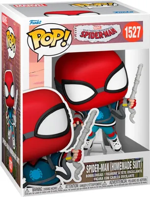 Zdjęcie produktu dla Funko POP Your Friendly Neighborhood Spider-Ma 1527 Spider- Man Homemade Suit Figurka Kolekcjonerska