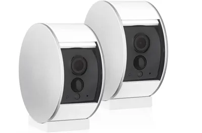 Produktbild von Somfy 1870469 Typ: IP-Sicherheitskamera, Unterstützung von Positionierung: Indoor, Übertragungstechnik: Verkabelt & Kabellos