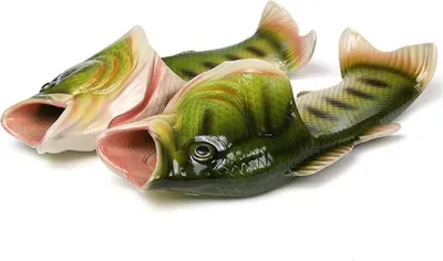 Produktbild von Tricky Fisch Hausschuhe Kreative Stil Strand Schuhe Simulation Strand Hausschuhe