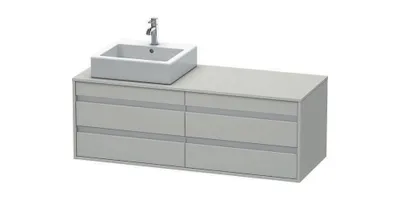Zdjęcie produktu dla Duravit szafka podumywalkowa KETHO 550 x 1400 x 496 mm umywalka lewa biała matowa
