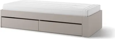 Produktbild von Furniture24 Bett Woow Wo-12 Bettgestelle 90X200 Cm (Ohne Matratze) Jugendbett - Grau
