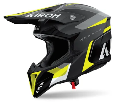Zdjęcie produktu dla Airoh Wraaap Conquer Kask terenowy Czarny L Czarny L