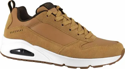Produktbild von Skechers Uno, Herren Leder Sneakers, Sportschuhe in whiskey, Air Cooled Memory Foam Fußbett, Skech-Air-Laufsohle