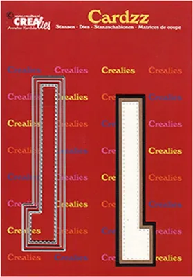 Produktbild von Crealies | Cardzz Stanzschablone Buchstabe L