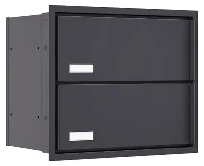 Produktbild von Einbaubriefkasten Stockholm for Two in Anthrazit