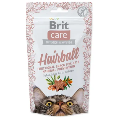 Obrázok produktu pre Mačací snack Hairball 50g