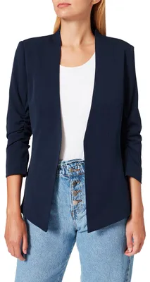 Productafbeelding van Vila Damen Viher New blazer, 3/4 mouw/casual blazer, marineblauw, maat XL