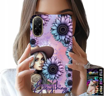 Produktbild von Etui Do Xiaomi 17 Pro - Kobieta W Słonecznikach, Kobiece Wzory