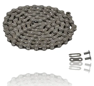 Produktbild von Fahrradkette 1/2 x 1/8, 112 Glieder, rostbeständig, für Stadtfahrrad