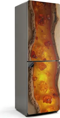 Obrázek produktu pro Magnetický kryt na lednici - Dekorativní magnetická fólie do kuchyně - Magnet na lednici - Samolepicí magnetická tabule - Magnetická fólie na dveře lednice - 60x190 cm
