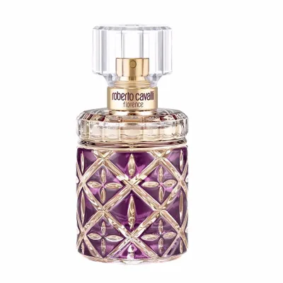 A perfume bottle on a white background.