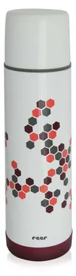 Zdjęcie produktu dla reer 90510, 0,5 l, Czerwony, Biały, Plastik, Stal nierdzewna, 24 h, 70 mm, 70 mm