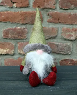 Immagine prodotto di Figura decorativa di Babbo Natale in peluche