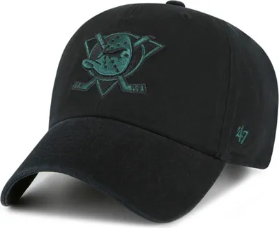 Produktbild von '47 Brand NHL Anaheim Ducks Cap '47 CLEAN UP Black/Green