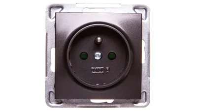 Obrázok produktu pre Ospel GP-1YZP/m/50, Antracit, IP20, 16 A, 71 mm, 37 mm, 71 mm